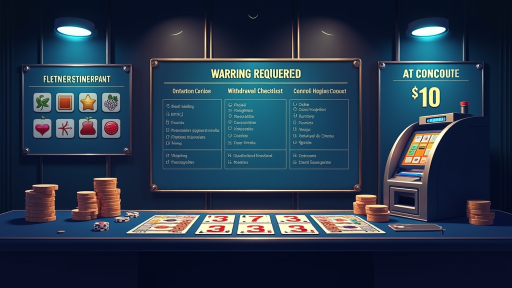 Wagering rules and withdrawal conditions shown on a casino bonus screen